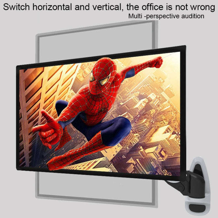 Gibbon Mounts GM111W Wall-Mounted Telescopic Computer Monitor Stand(Factory Color)