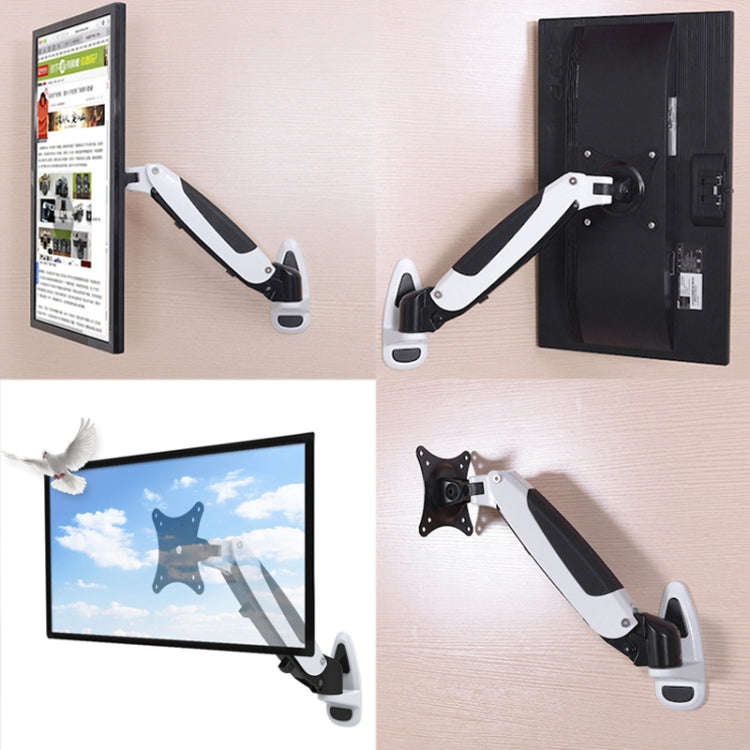 Gibbon Mounts GM111W Wall-Mounted Telescopic Computer Monitor Stand(Factory Color)