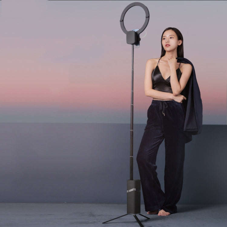 CYKE One-Piece Live Invisible Bracket Beauty Filling Light(Black)