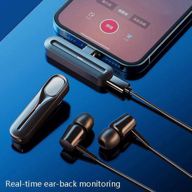 FerTo DX01 Wireless Collar Microphone 2.4G Live Broadcast Equipment, Style: 8 Pin + Charging Bin