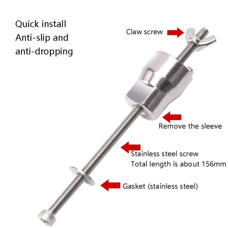 BG-2102 Bicycle Hub And Tower Base Disassembly Tools(Silver)