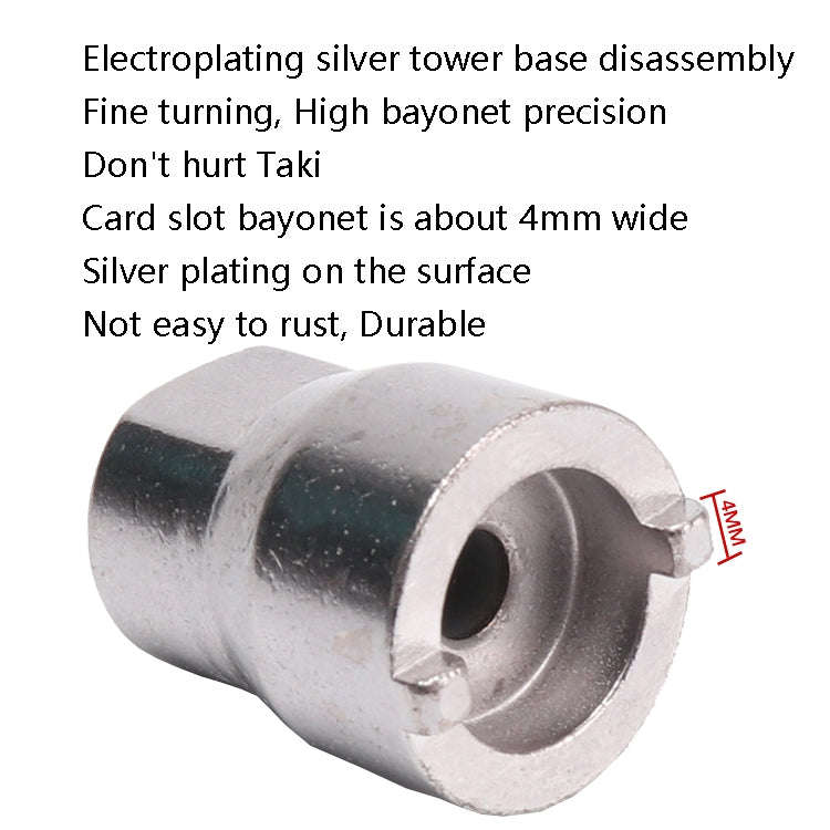 BG-2102 Bicycle Hub And Tower Base Disassembly Tools(Silver)