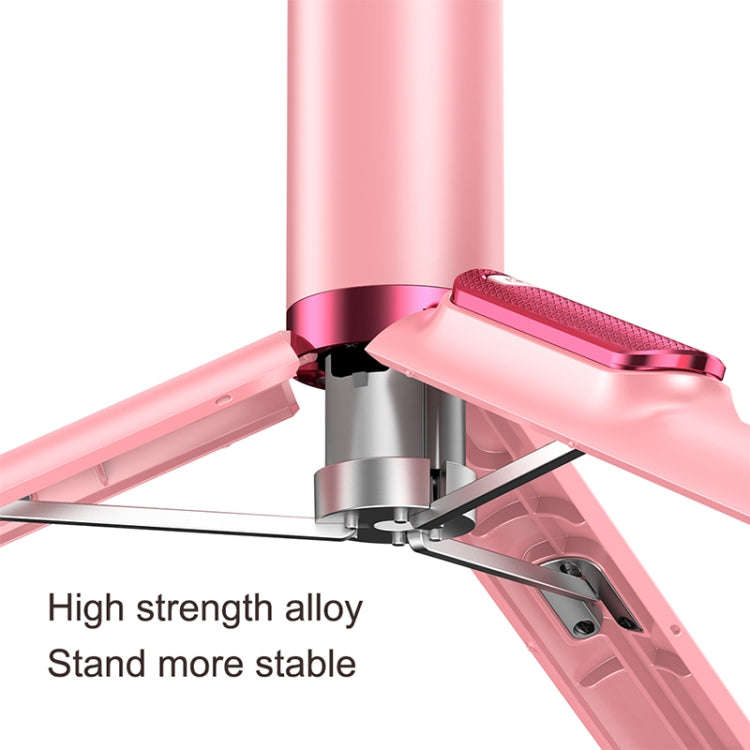 CYKE N-MY Integrated Tripod Bluetooth Live Selfie Stick(Pink)