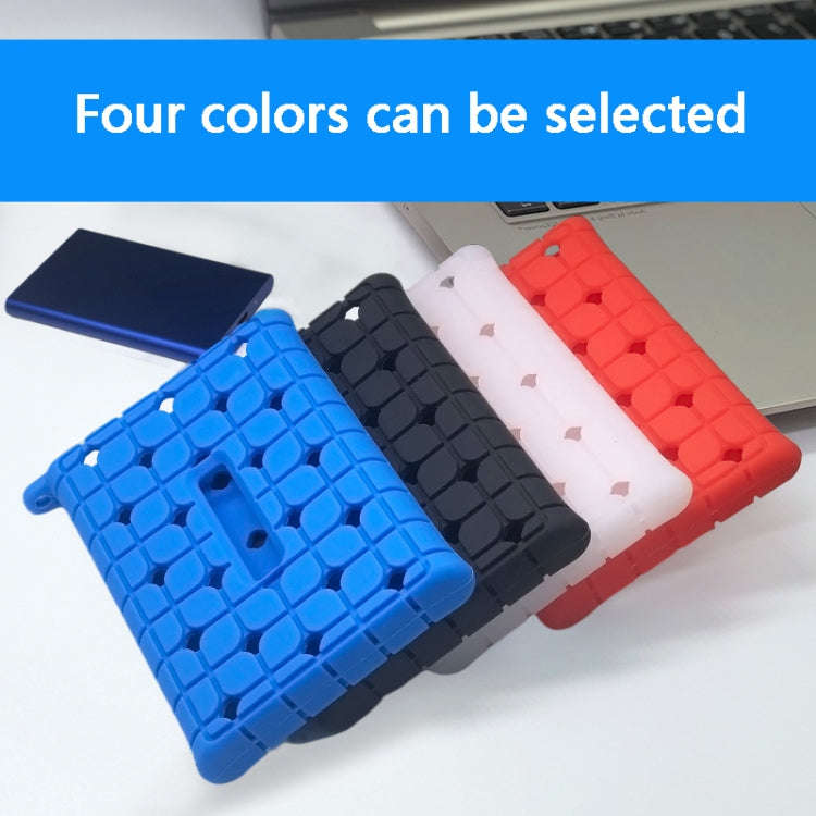 Mobile Solid State Drive Silicone Case For Samsung T7(Blue)