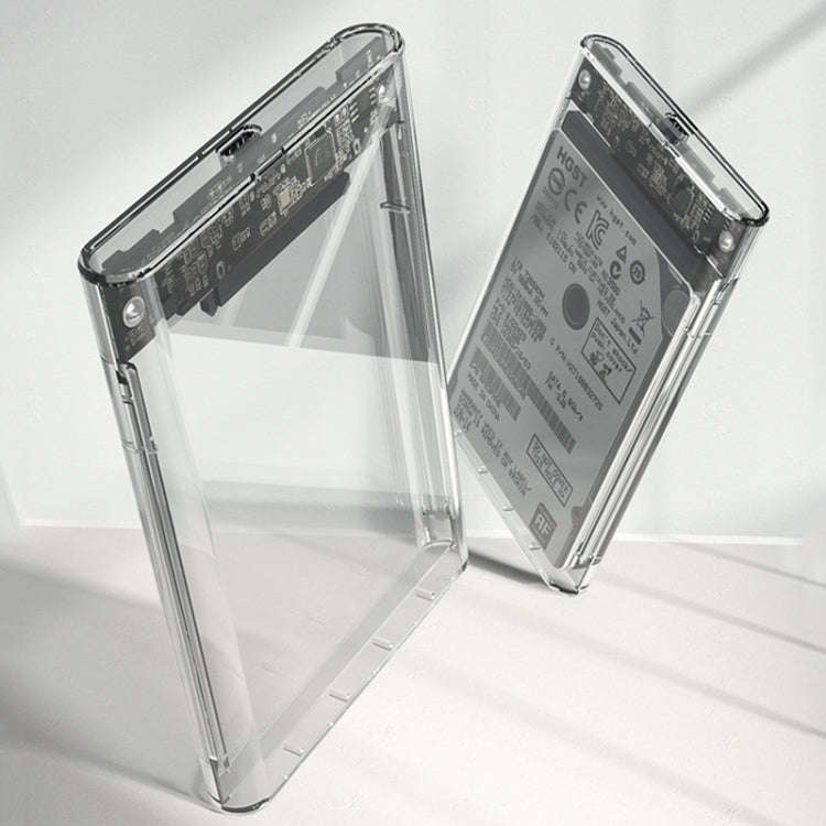 TU31 2.5 Inch USB3.1 TYPE-C Interface Hard Disk Transparent Protective Shell
