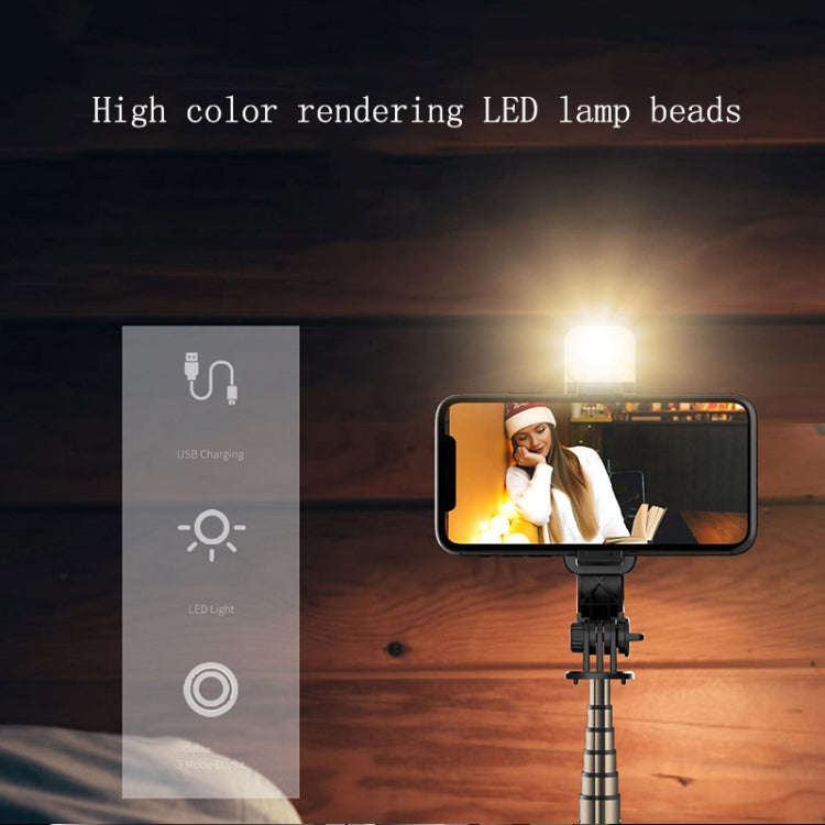 CYKE L11S Bluetooth Selfie Stick Beauty Fill Light Live Tripod(L11S Selfie Stick)