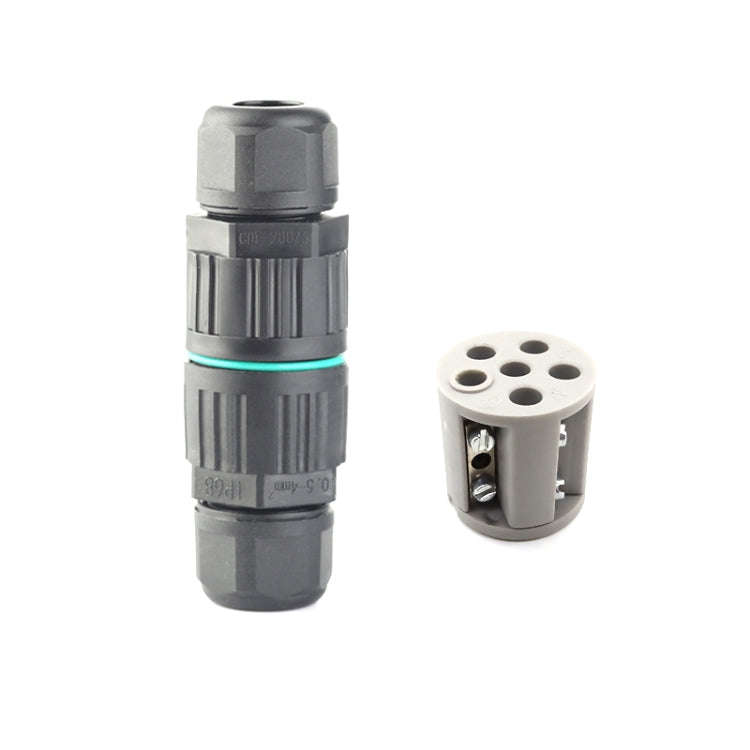 CDF-200/3 Waterproof Wire Connector With 5 Pin Cold Pressure Terminal