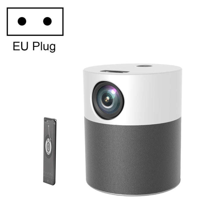 M1 Home Commercial LED Smart HD Projector, Specification: EU Plug(Phone with Screen Version)
