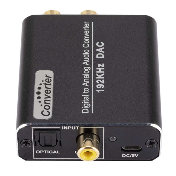 YP018 Digital To Analog Audio Converter Host+USB Cable+Coaxial Cable