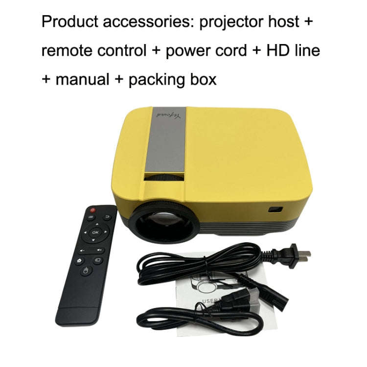 Z6 Home LED HD Smart Small Projector, CN Plug(WiFi Android Version)