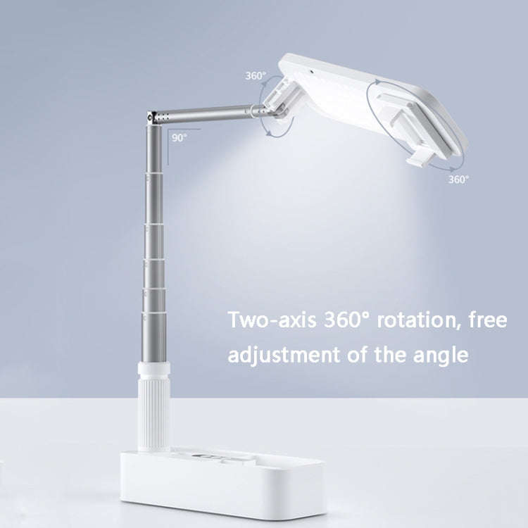 V6 360-Degree Rotating Double-Sided Light-Filling Live Bracket(Pink)