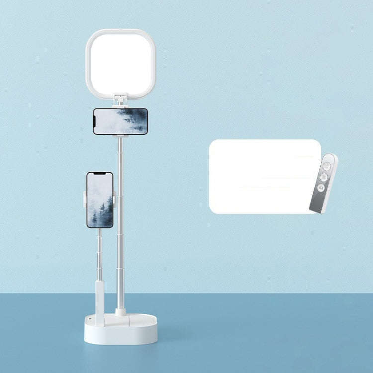 V8 Dual-Camera 360-Degree Rotating Light-Filling Live Stand, Spec: Holder + Remote