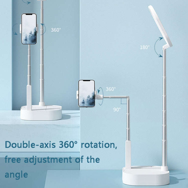 V8 Dual-Camera 360-Degree Rotating Light-Filling Live Stand, Spec: Holder + Remote + Storage Bag