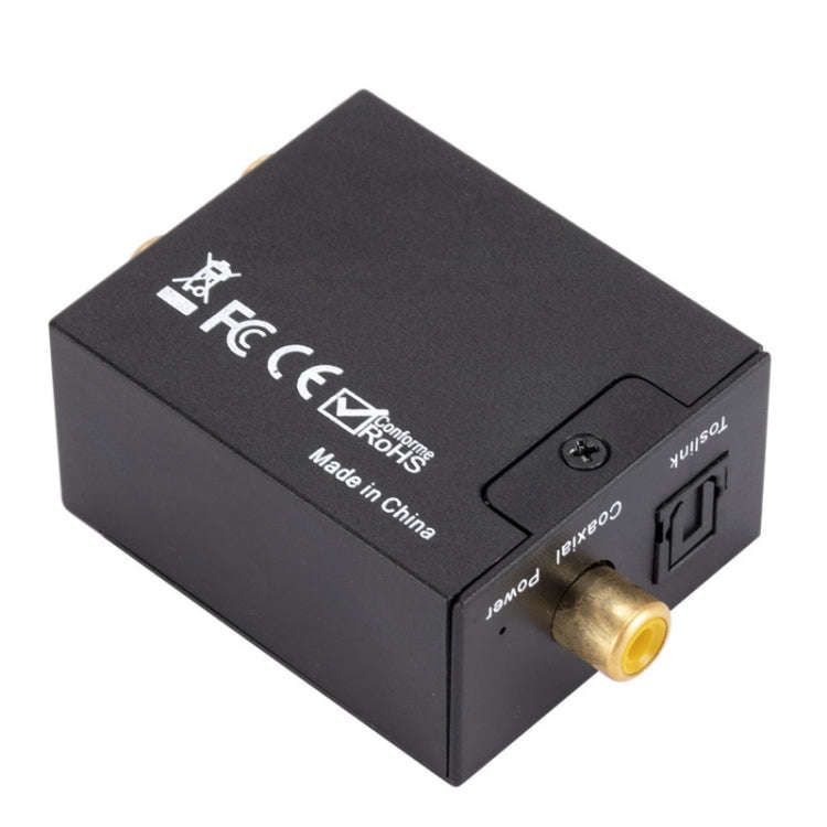 YP028 Bluetooth Digital To Analog Audio Converter, Specification: Host+US Plug Power Adapter+Fibe...