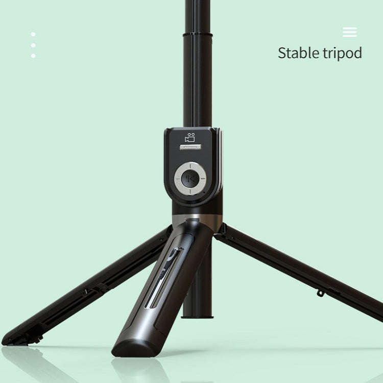P80 1.33m Integrated Bluetooth Selfie Stick With TIKTOK Remote Control Makeup Mirror