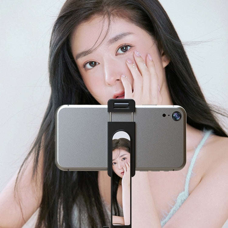 P81 1.7m Integrated Bluetooth Selfie Stick With TIKTOK Remote Control Makeup Mirror