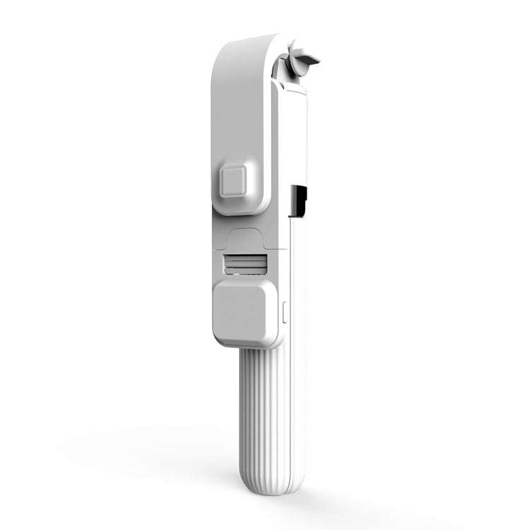 L03S Bluetooth Fill Light Tripod Integrated Selfie Stick(White)