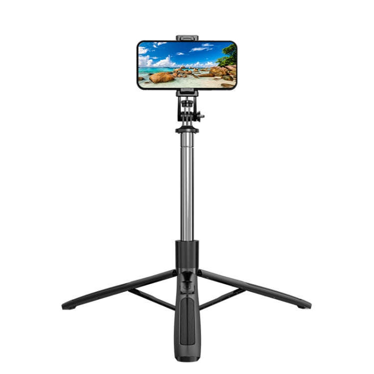 Wireless Bluetooth Selfie Stick Live Telescopic Bracket, Specification: Q05 (Black)