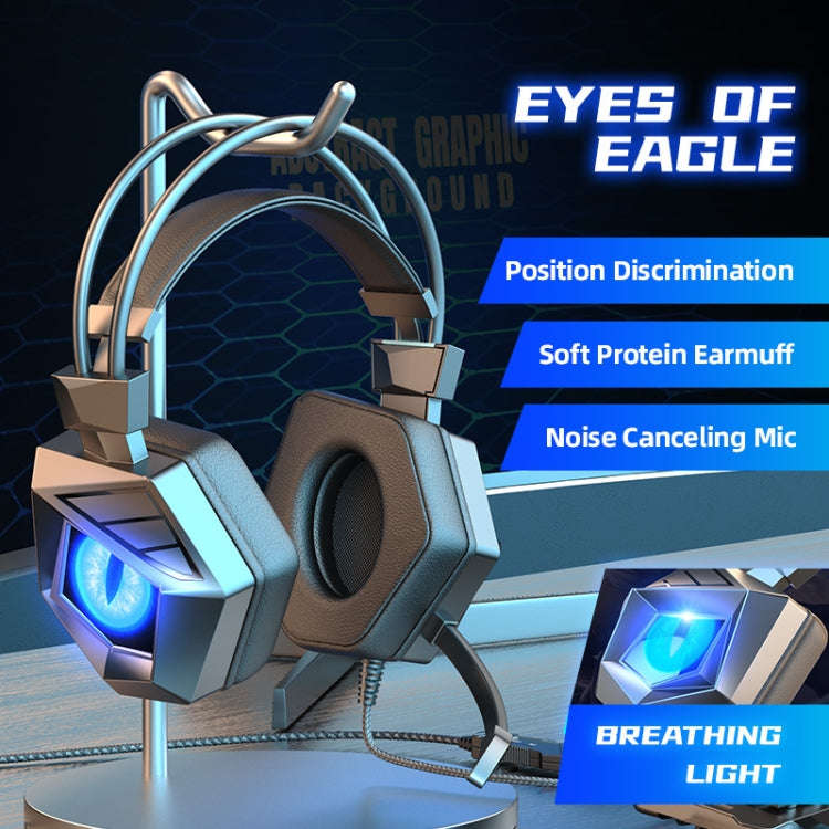 Soyto SY-G15 Luminous Gaming Computer Headset, Cable Length: 2m(Colorful Light)