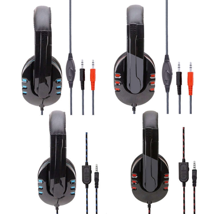 Soyto SY733MV Gaming Computer Headset For PS4 (Black Blue)