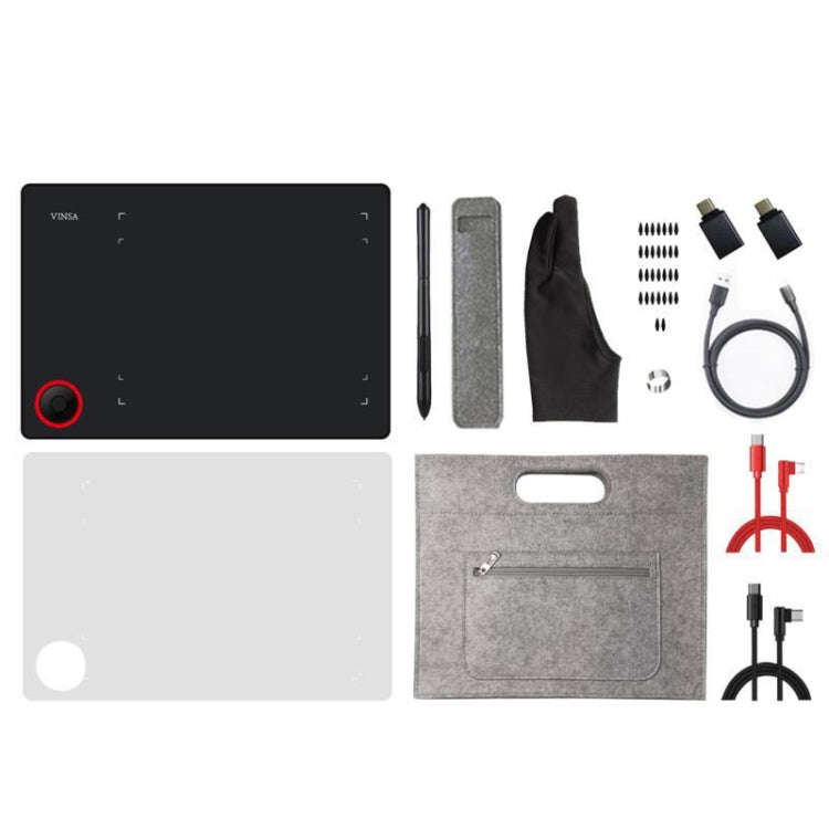 VINSA T608 Can Connected To Mobile Phone Hand-Painted Board, Style: Package 2