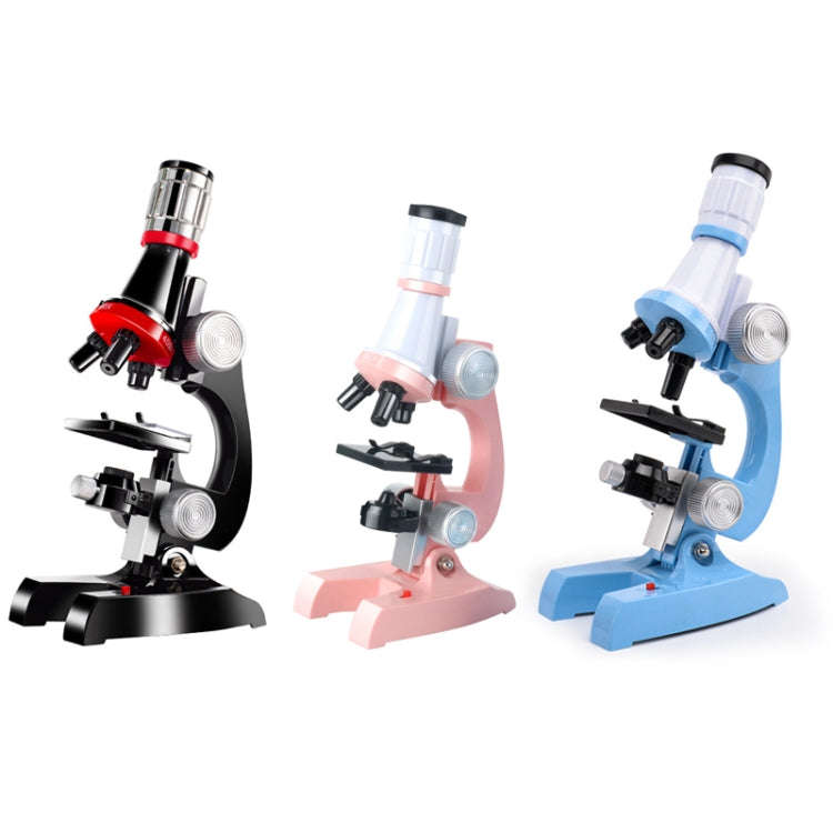 HD 1200 Times Microscope Children Educational Toys(Light Blue)