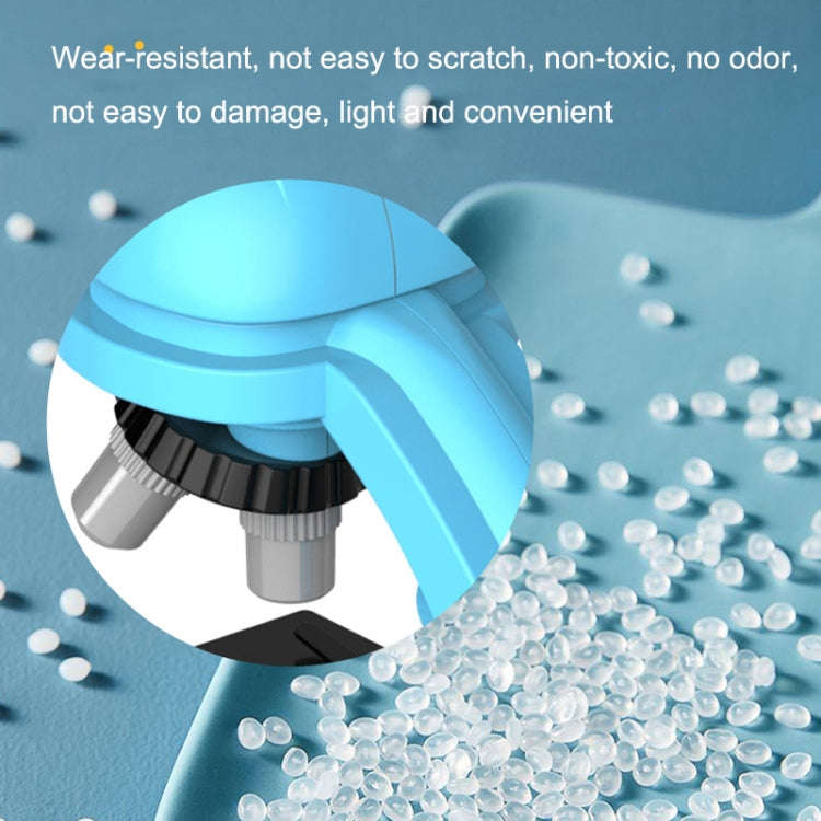 GB002 HD 1200 Times Wide Angle Microscope Children Educational Toys(Blue)