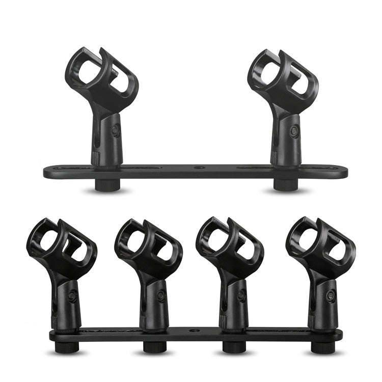 A16 Double-headed  Microphone Clip Aluminum Pole Microphone Accessories