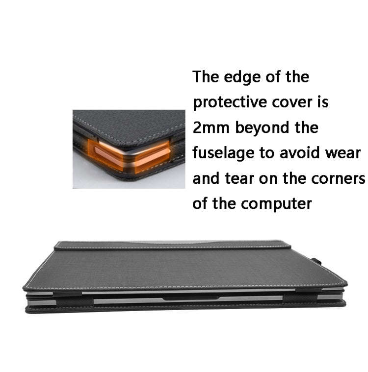 Laptop Anti-Drop Protective Case For Xiaomi Air 13.3(Gentleman Gray)