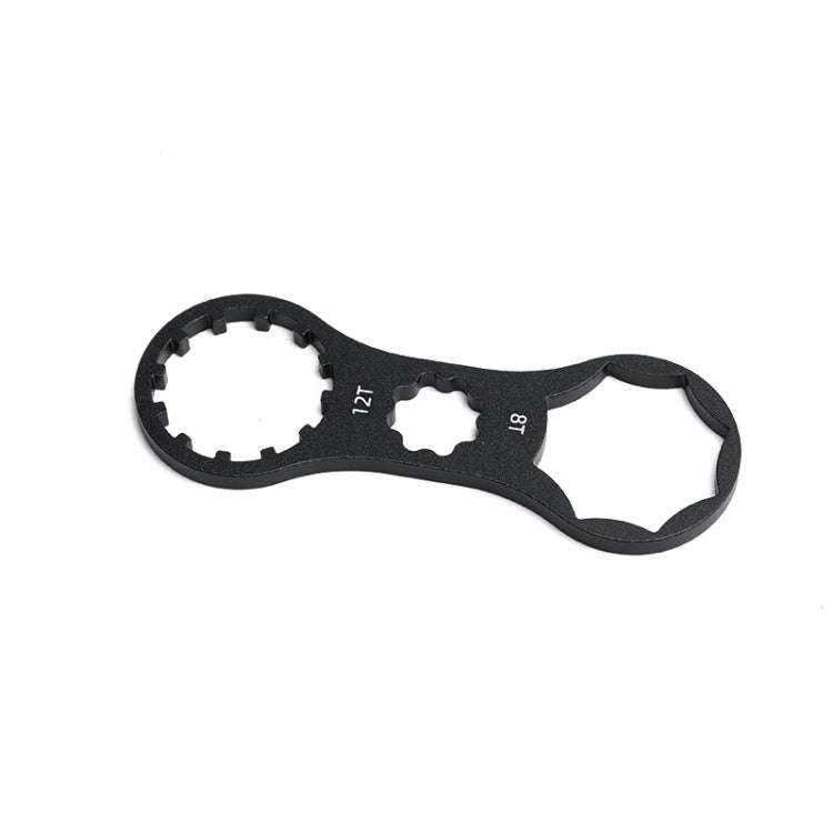 Bike Aluminum Alloy Shock Absorber Disassembly Repair Tool(Black)