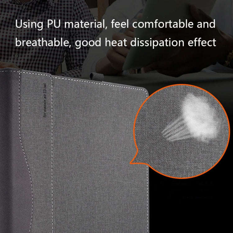 Laptop Anti-Drop Protective Case For Lenovo XiaoXin Air 13(Gray Cobalt Blue)