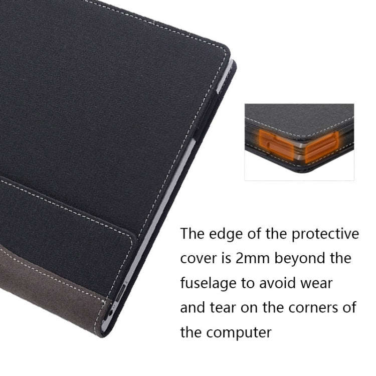 Laptop Anti-Drop Protective Case For HP Zhan 66 Fourth Generation 14 inch(Wine Red)