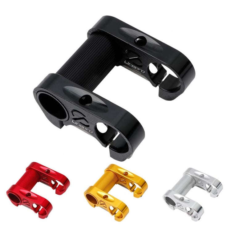 LitePro S95 Folding Bike Hollow Double Stem(Black)