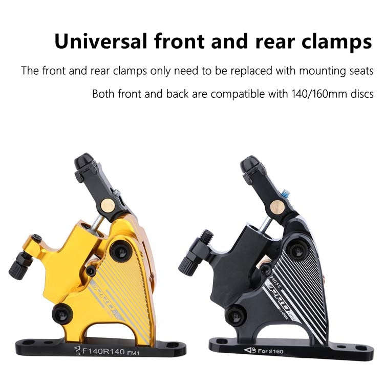 1 Pair IIIPRO Flat Mount Road Calipers Bilateral Brakes(Blue)