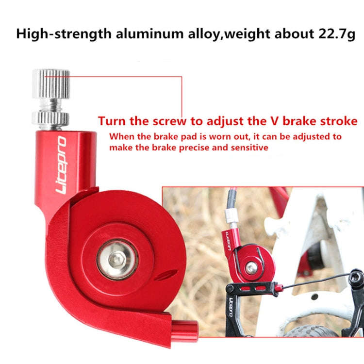 LitePro Bike V-Brake Stroke Converter(Red)