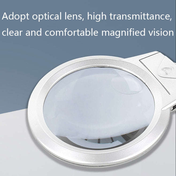 MG15122-2B 2.25X / 5X Clip-On Magnifier With LED Light
