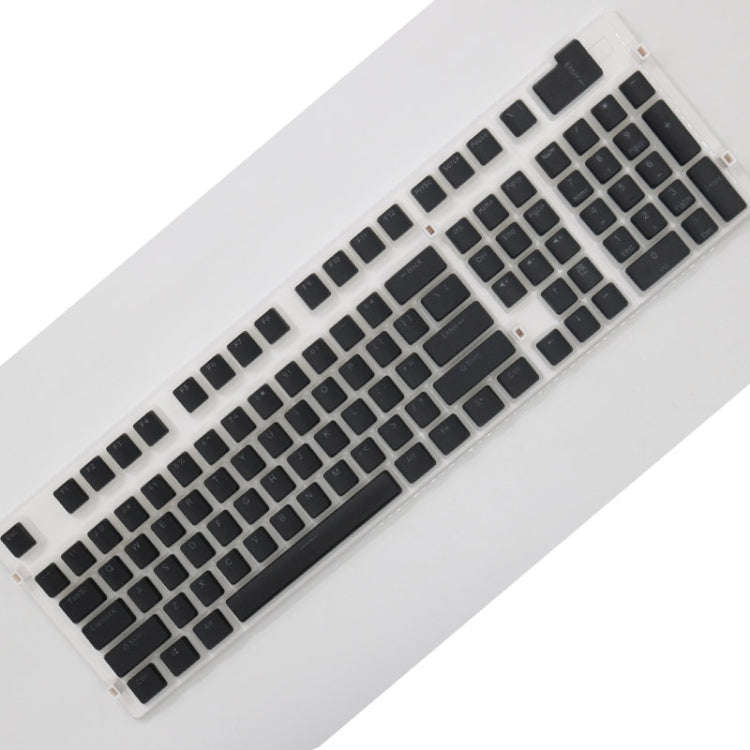 Pudding Double-layer Two-color 108-key Mechanical Translucent Keycap(Orange)