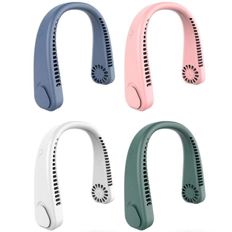 F2 USB Outdoor Portable Hanging Neck Fan(Pink)