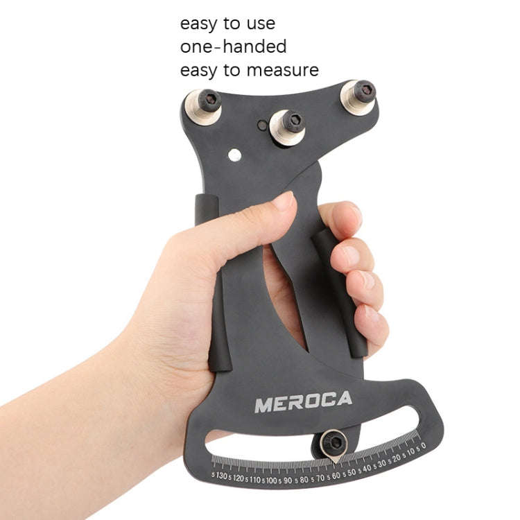 MEROCA Bicycle Ring Calibration Tool Spoke Tension Tube Wheel Set Steel Wire, Color: Colorful+Wrench