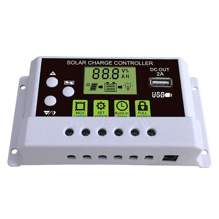30A LED Smart Off-Grid System Lithium Battery Solar Street Light Charge Controller