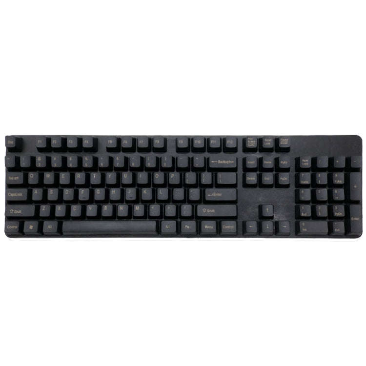 Mechanical Keyboard Laser PBT Keycap Titanium Black Front Words