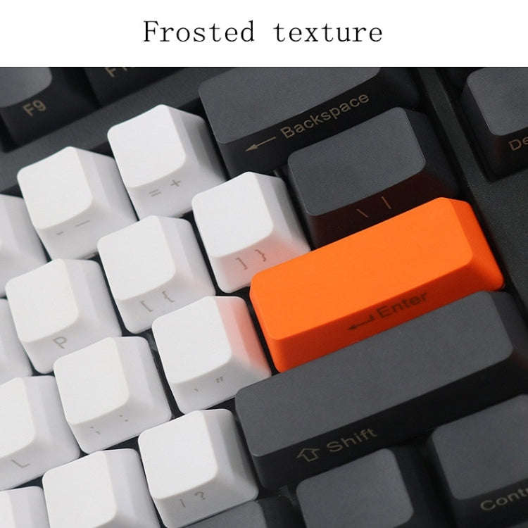 Mechanical Keyboard Laser PBT Keycap Light Gray Side Words