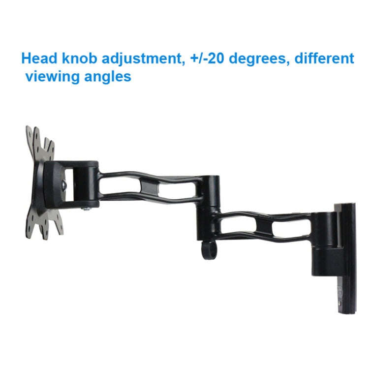 Gibbon Mounts L33 Monitor Bracket Wall Mounting Telescopic Rotating Aluminum Alloy TV Hanger