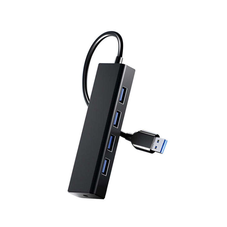 4 X USB 2.0 Ports HUB Converter, Cable Length: 15cm,Style Without Light Bar