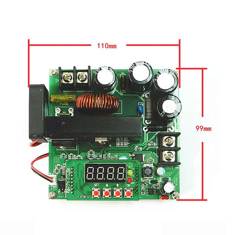 High Power DC-DC Adjustable Boost Module Digital Boost Circuit Board