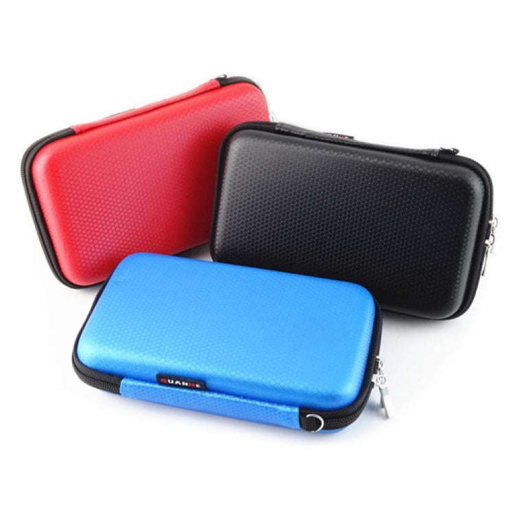 GH1302 EVA Hard Shell Hard Drive Bag Digital Storage Bag(Black)