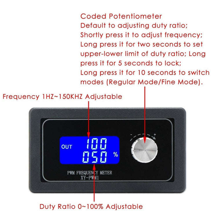 Adjustable PWM Signal Generator DC Motor Speed Controller(PCB)