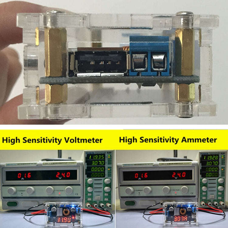 With Housing 5A Constant Voltage Constant Current Buck Module