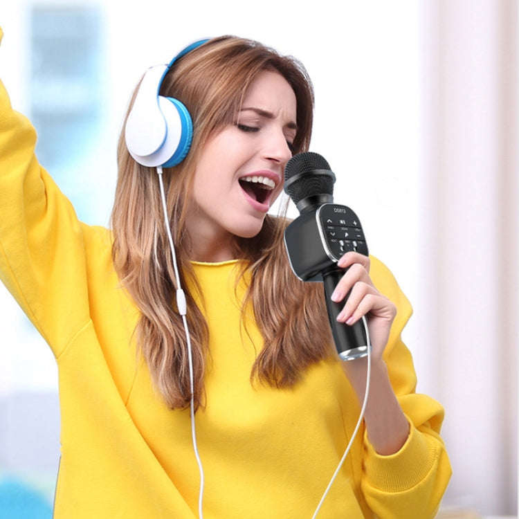 DS813 Live Wireless Bluetooth Microphone(Pink)
