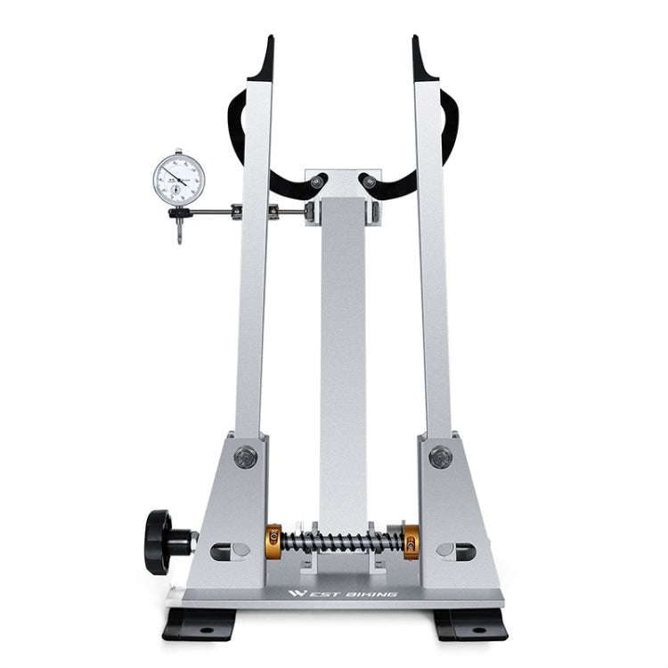 WEST BIKING Bicycle Wheel Correction and Adjustment Station(Silver)